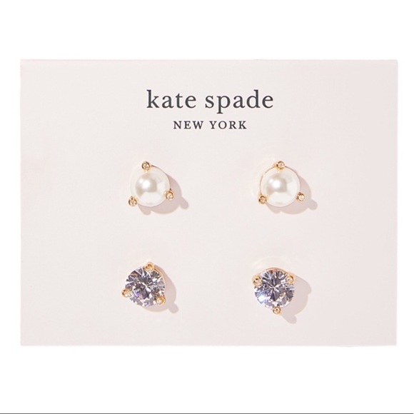 Kate Spade Rise And Shine Stud Earring Set - Picture 3 of 16